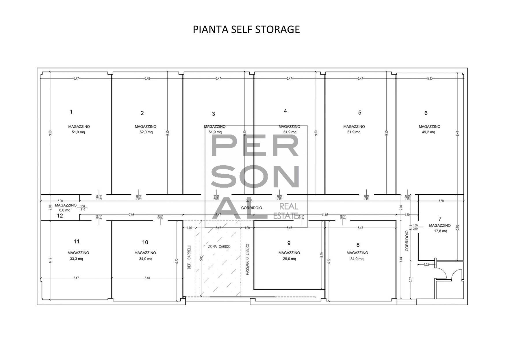 Deposito in affitto a Trento, Laste