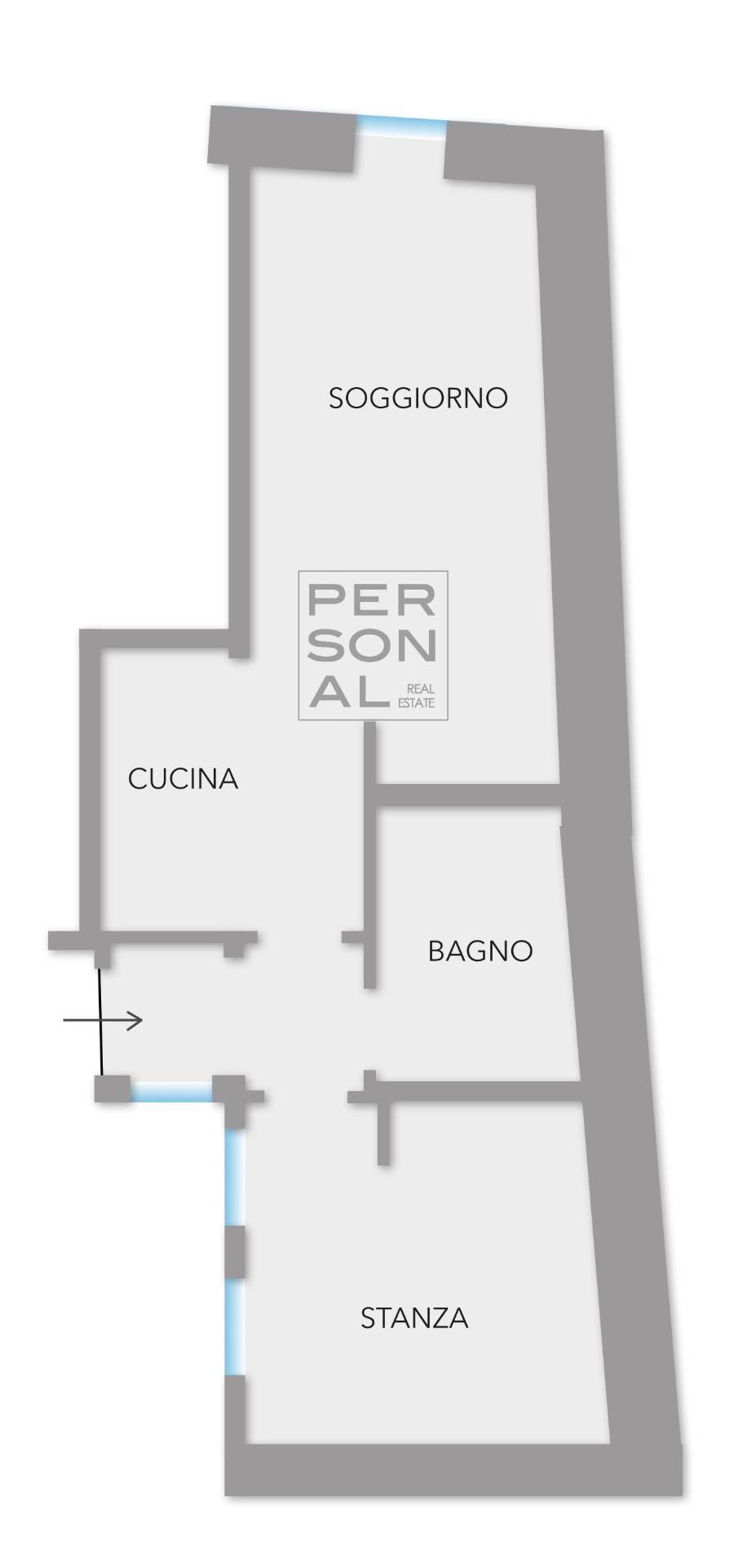 Appartamento in affitto a Trento, Centro storico