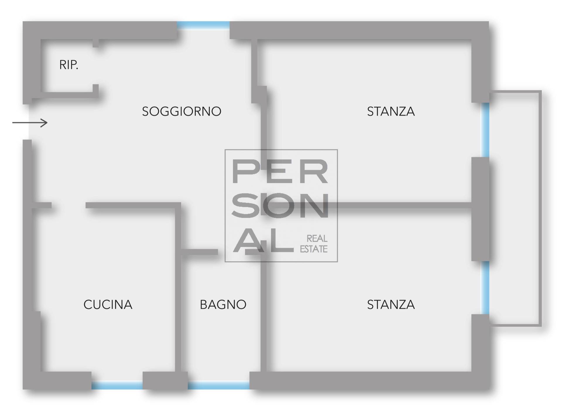 Appartamento in vendita a Trento, Bolghera