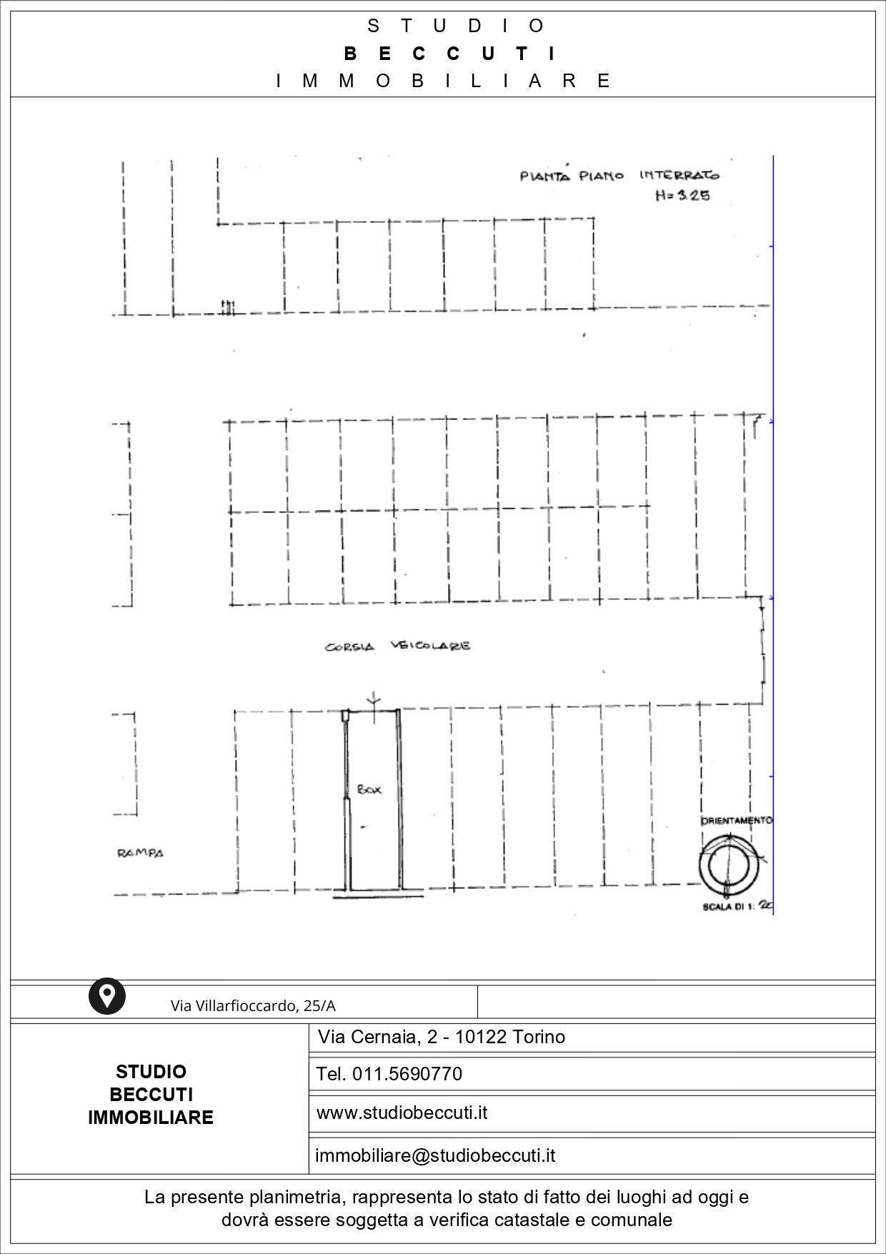 Box o garage in affitto a Torino, Cenisia