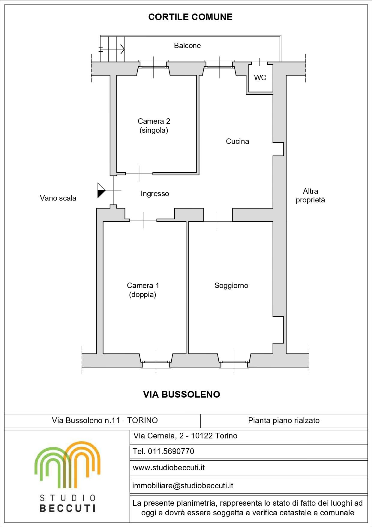 Appartamento in vendita a Torino, Cenisia