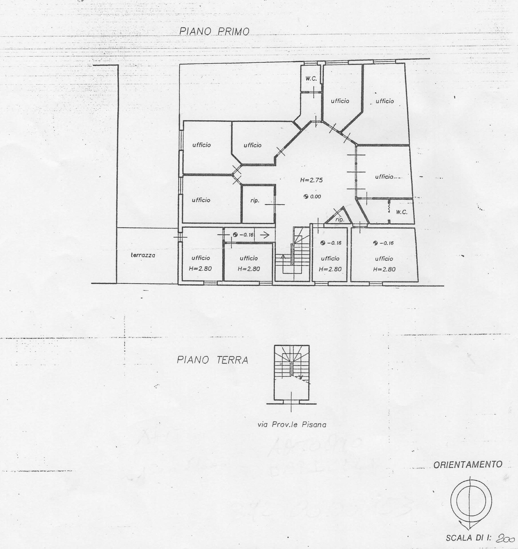 Studio/Ufficio in affitto a Pontedera