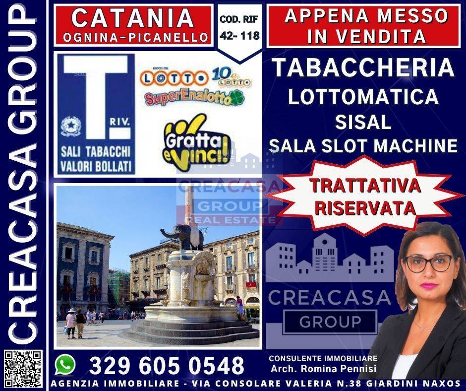 Attivit commerciale in vendita, Catania zona centro