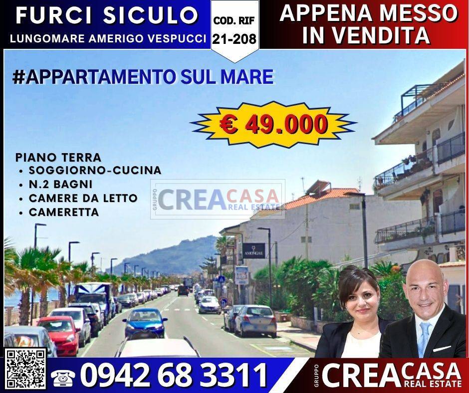 Appartamento in vendita a Furci Siculo