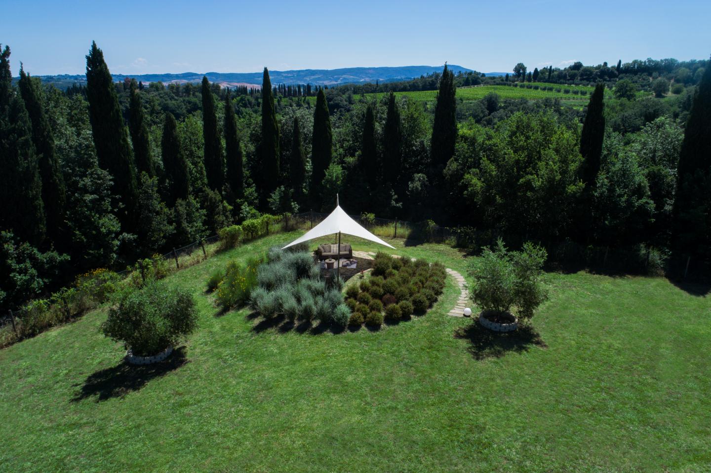 Villa con giardino a Peccioli