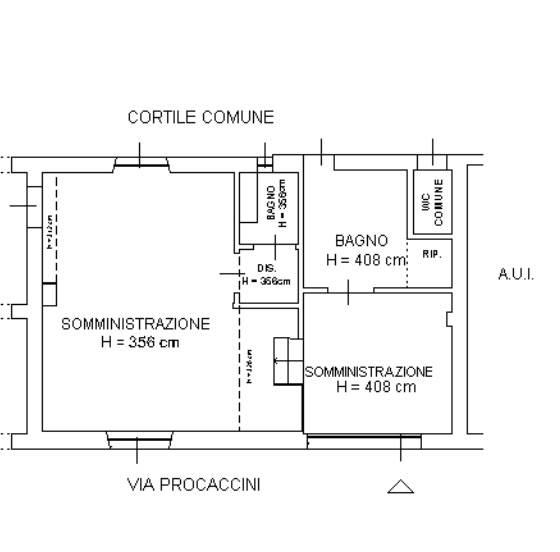 Locale commerciale in affitto a Milano, Sempione