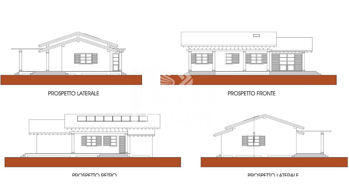 Villa con giardino, Massarosa piano di mommio