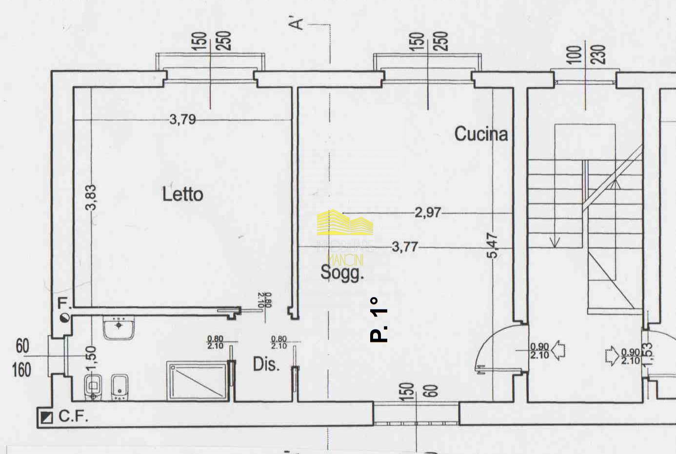 Bilocale in vendita a Cornate d'Adda