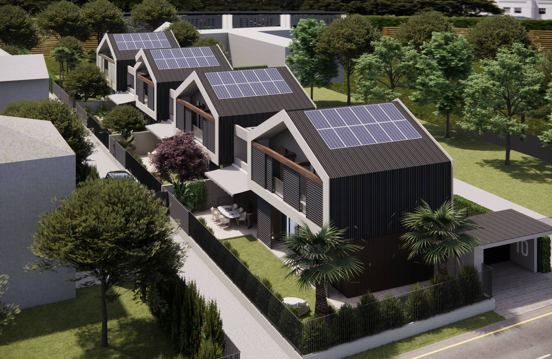 Villette a schiera in vendita a Vaprio d'Adda