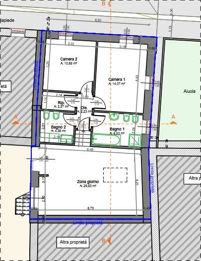 Trilocale in vendita a Trezzo sull'Adda
