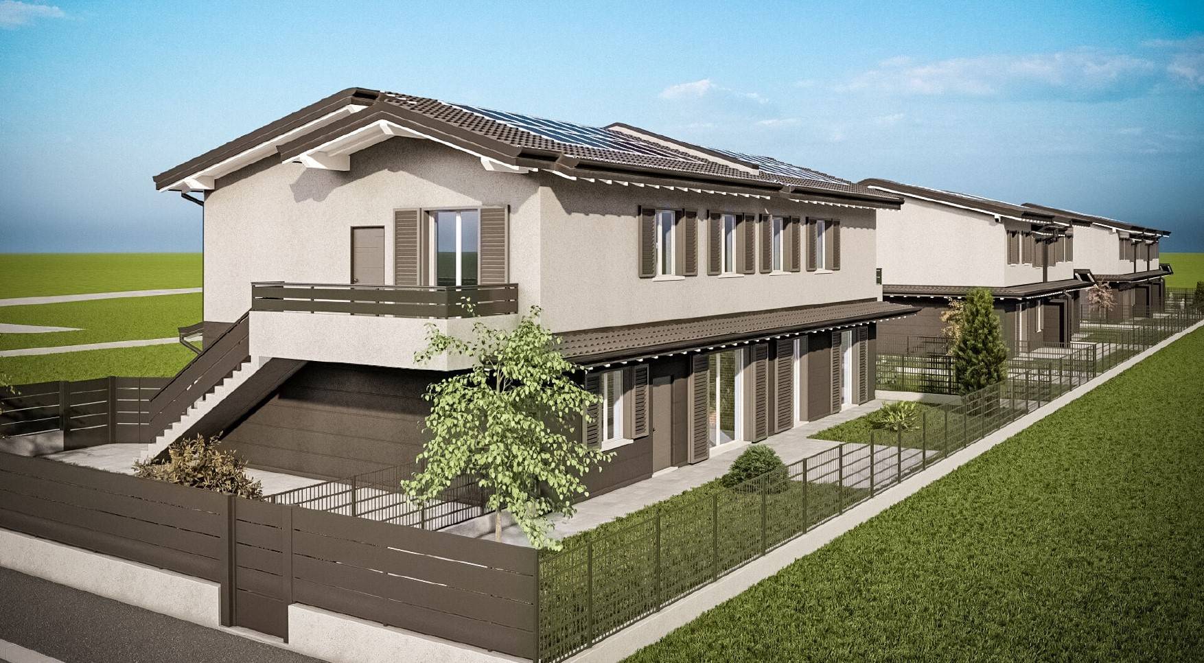 Appartamento in villa in vendita a Casirate d'Adda