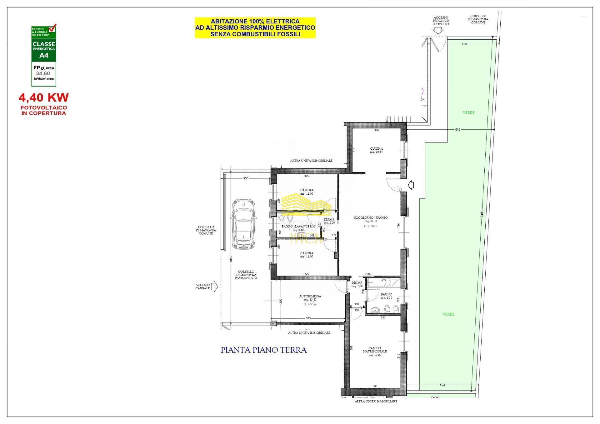 Quadrilocale in vendita a Filago