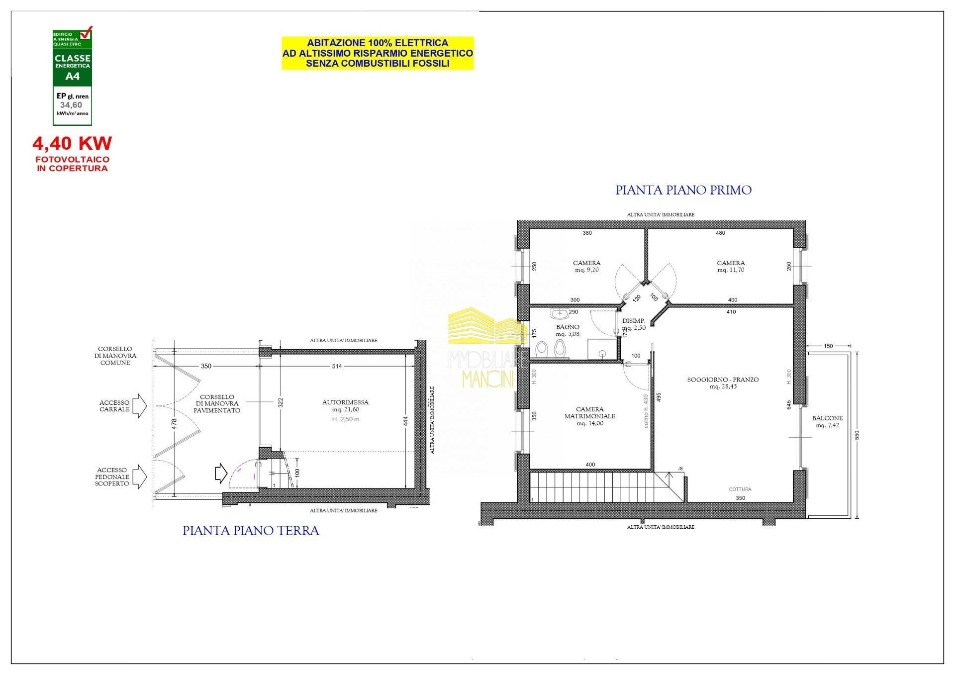 Quadrilocale in vendita a Filago