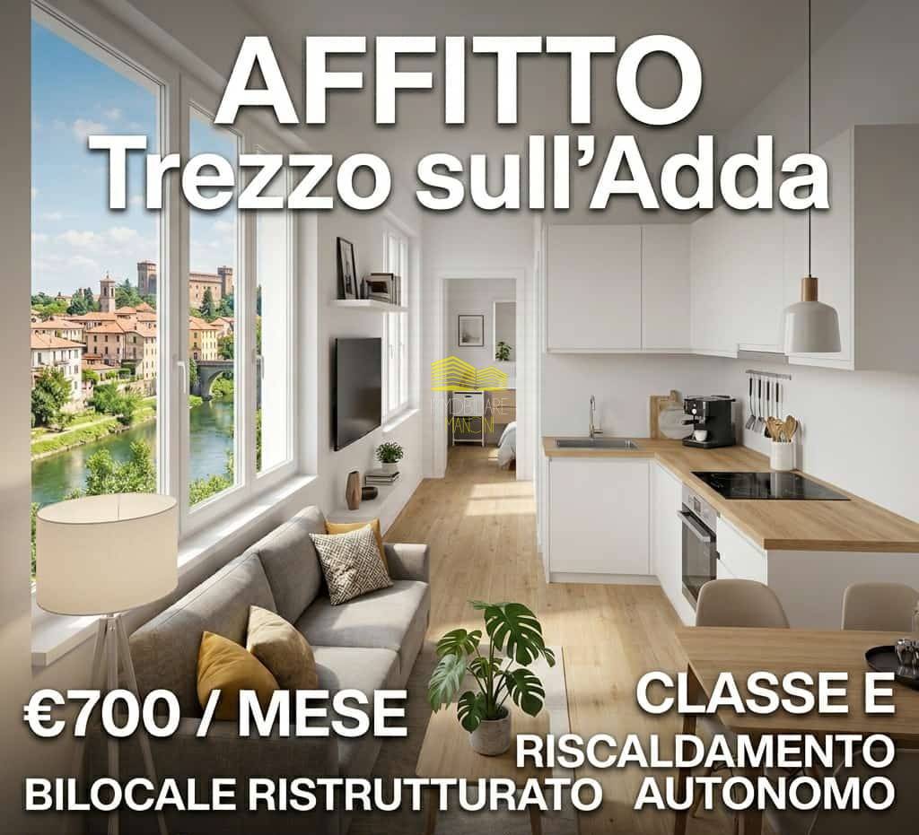 Bilocale in affitto a Trezzo sull'Adda