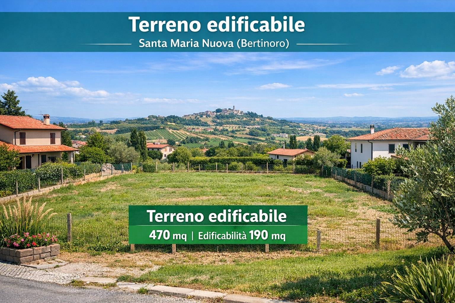 Terreno Edificabile in vendita a Bertinoro, Santa Maria Nuova