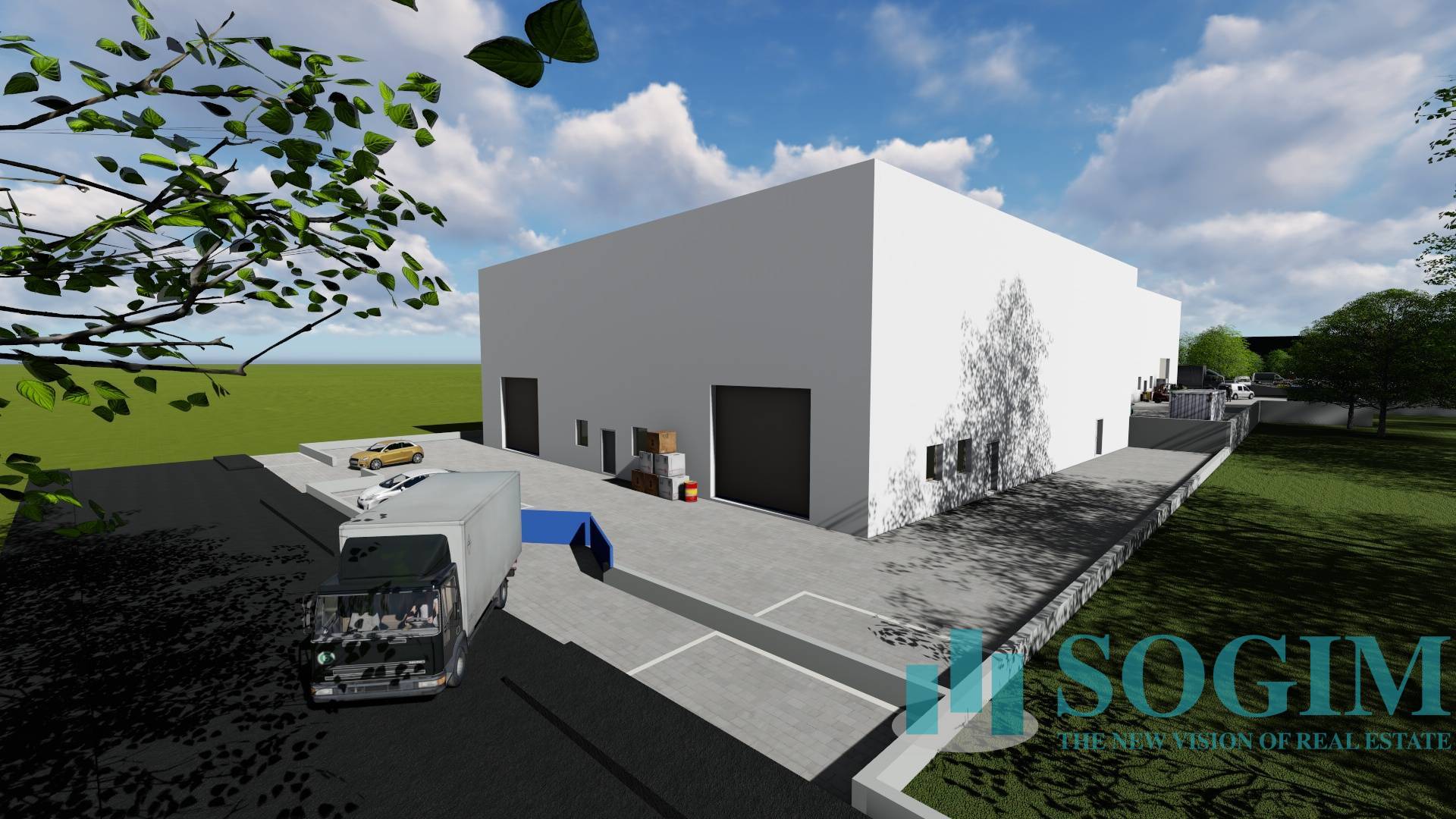 Capannone in vendita a Cant