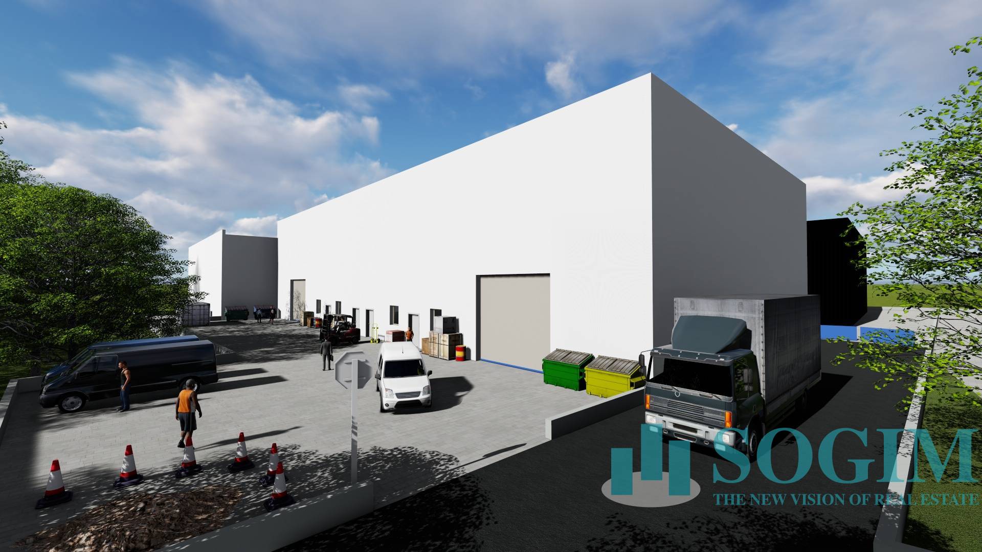 Capannone in vendita a Cant