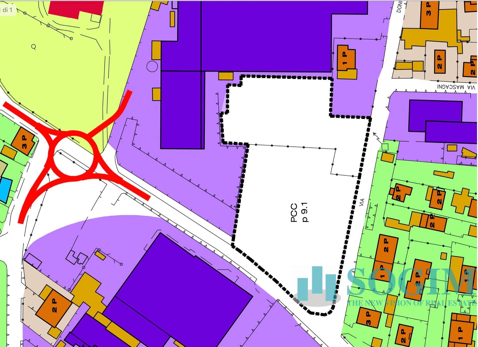 Terreno residenziale in vendita a Cant