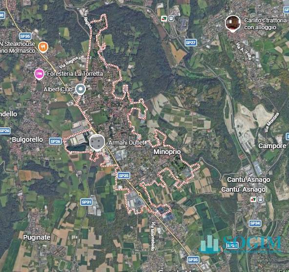 Terreno industriale in vendita a Vertemate con Minoprio, Vertemate