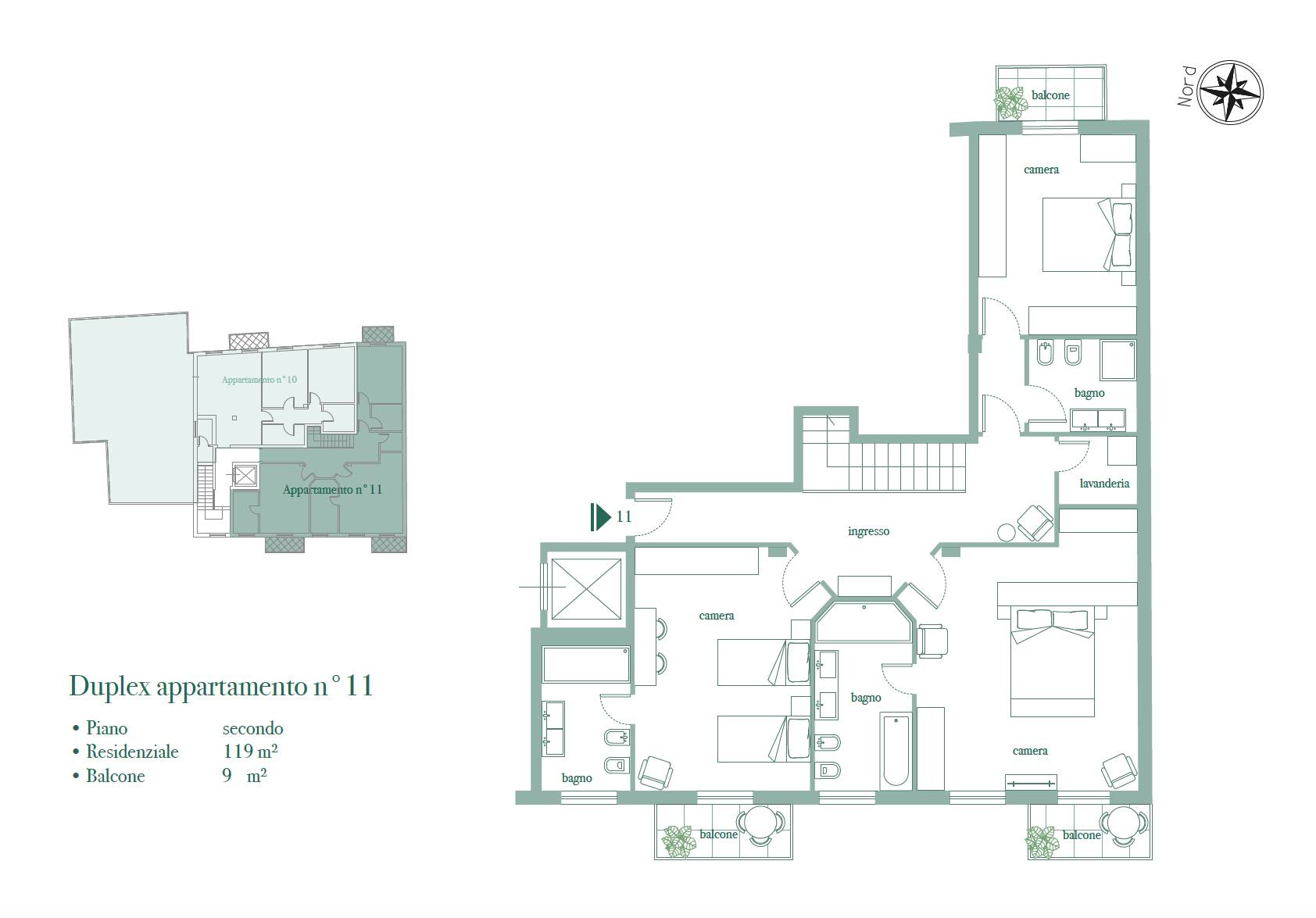 Attico in vendita a Bordighera
