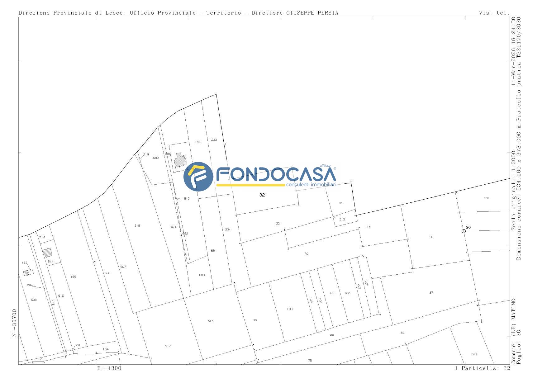 Terreno in vendita a Matino