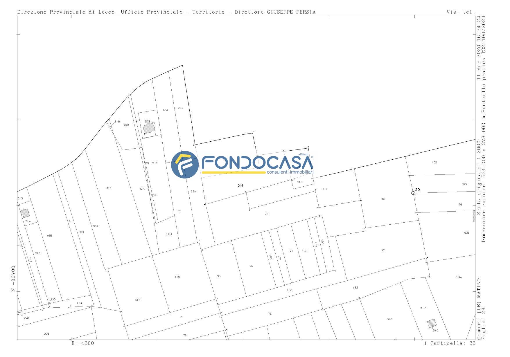 Terreno in vendita a Matino