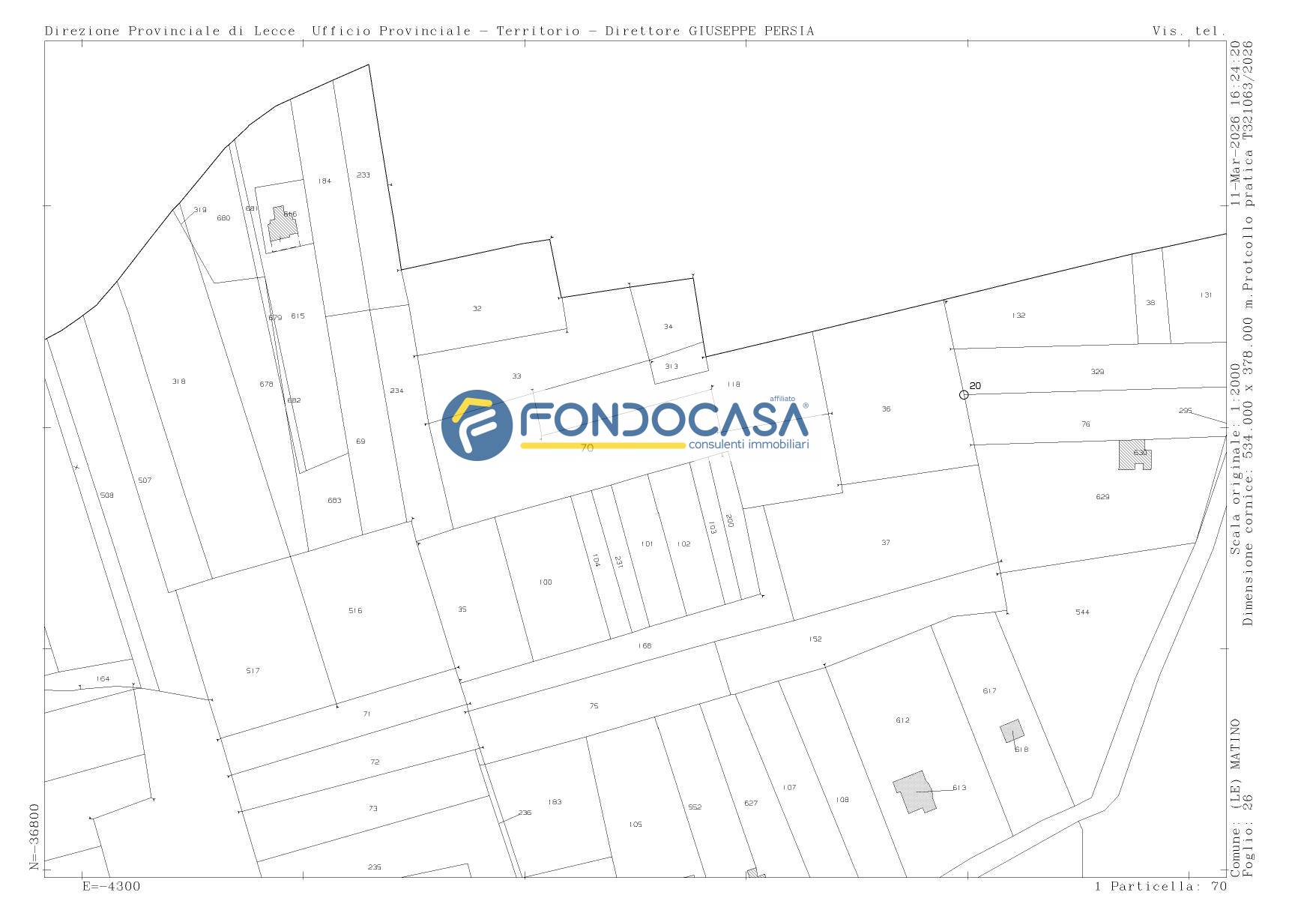 Terreno in vendita a Matino