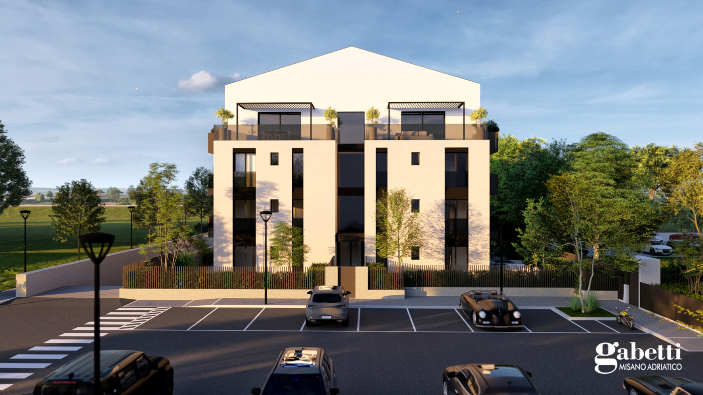 Trilocale con giardino a Misano Adriatico