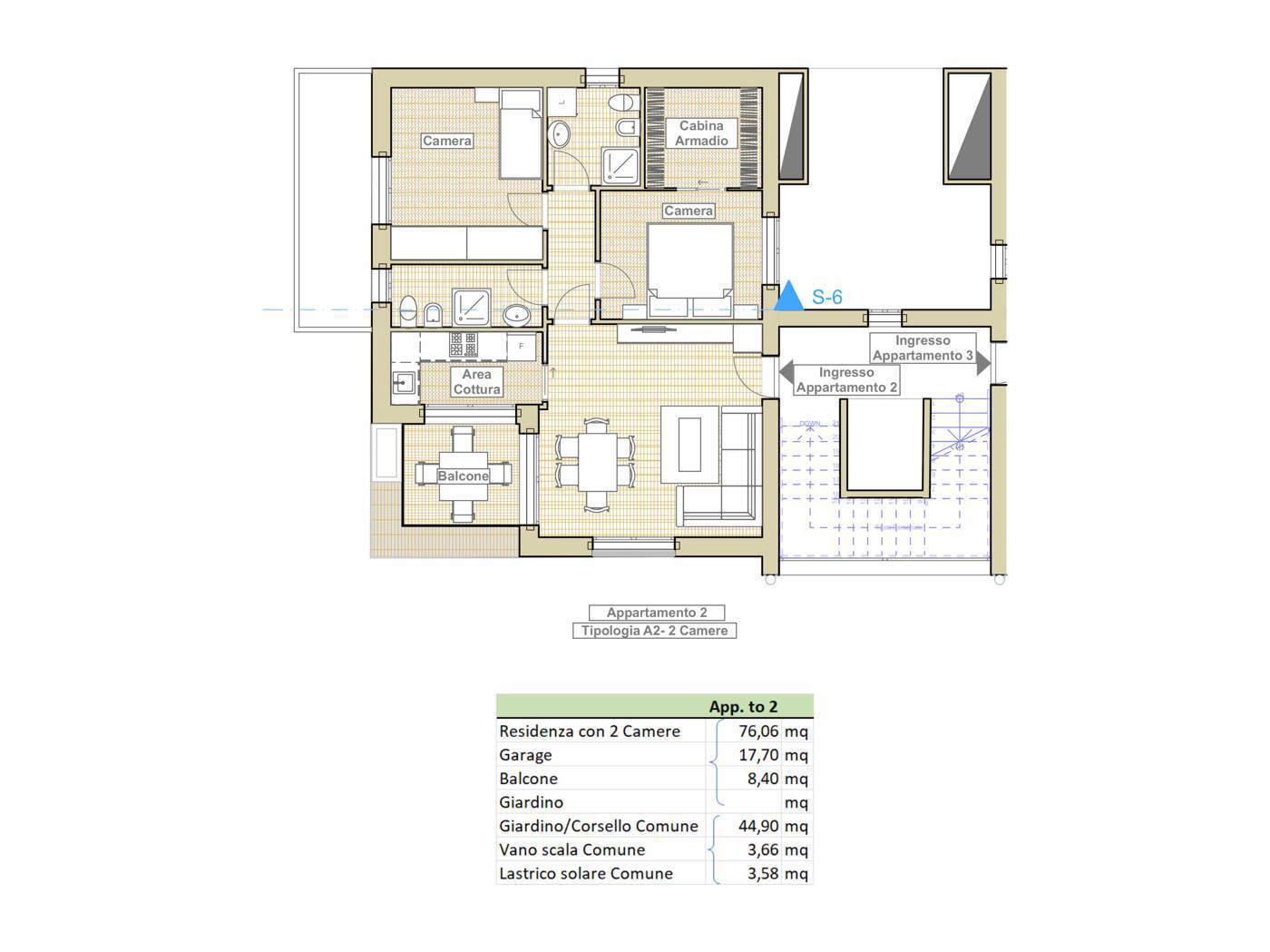 Trilocale nuovo a Cattolica