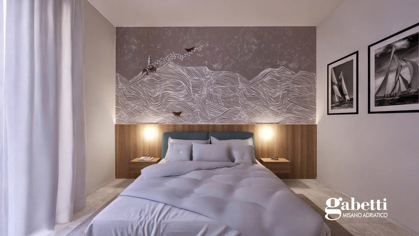 Trilocale con giardino a Cattolica