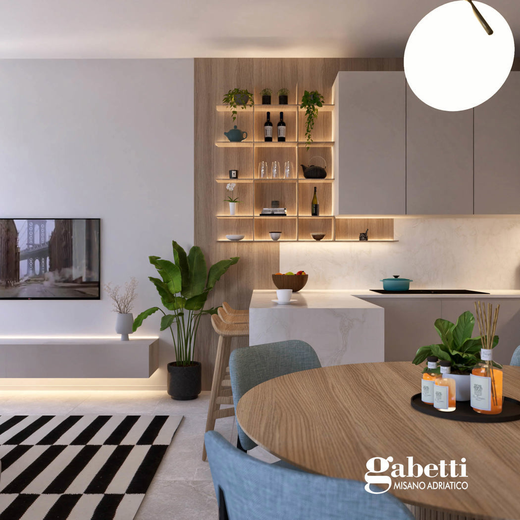 Trilocale con giardino a Cattolica