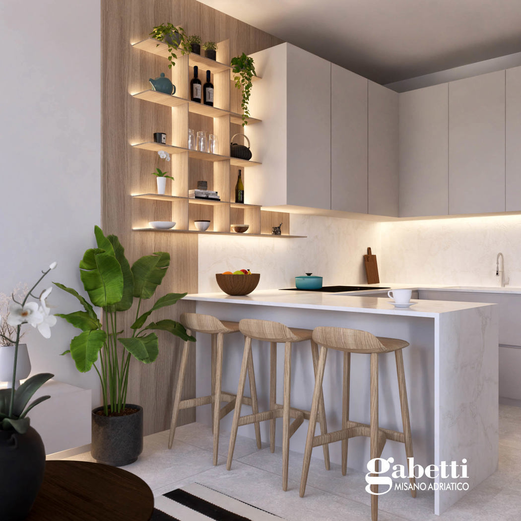 Trilocale con giardino a Cattolica