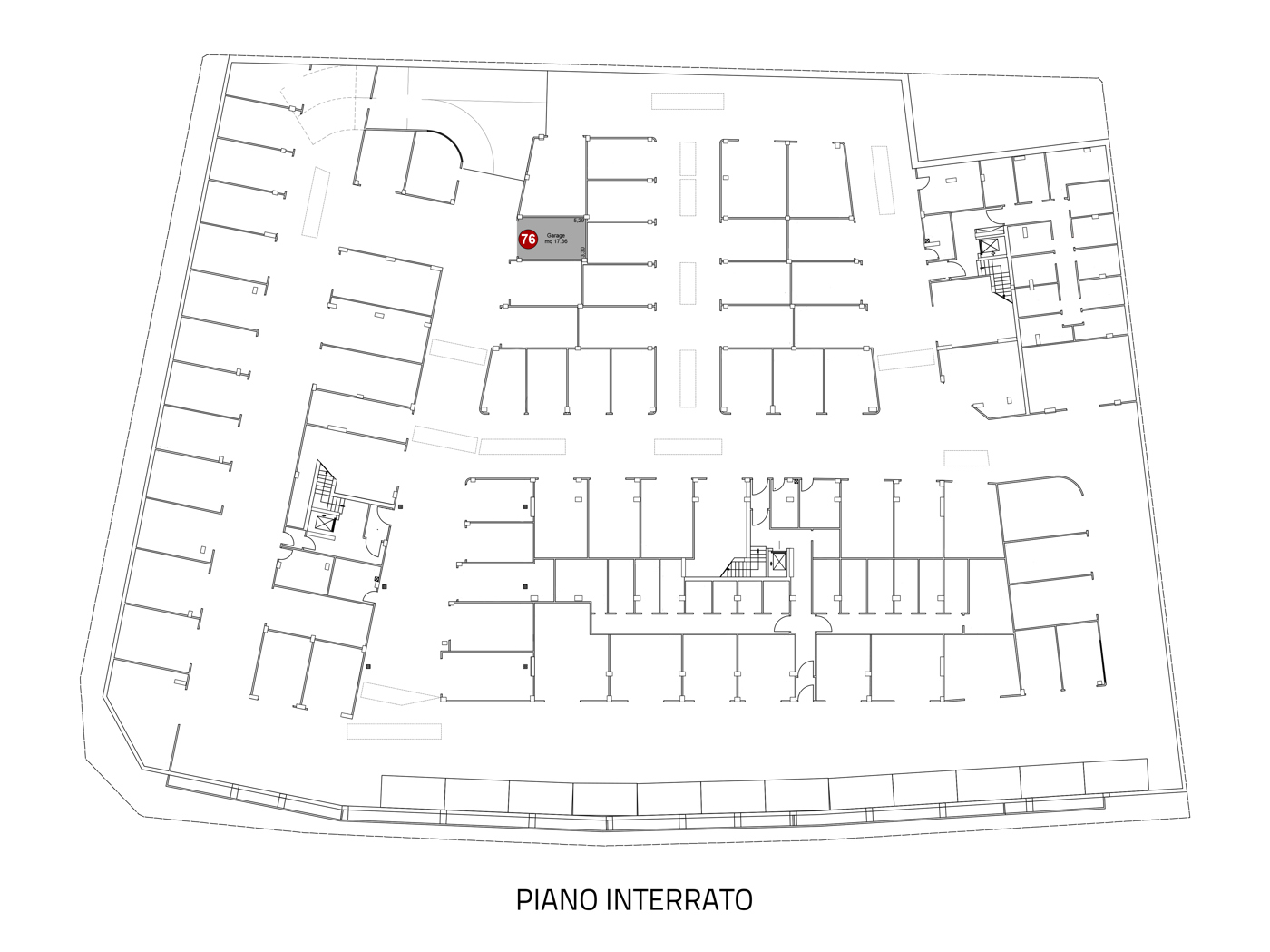 Box/Garage 17mq classe A4 a Gabicce Mare