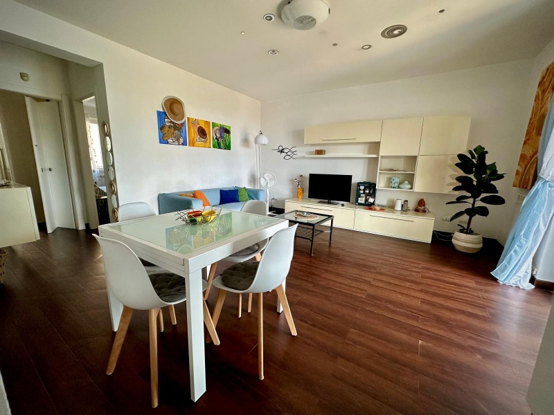 Trilocale con giardino a Celle Ligure