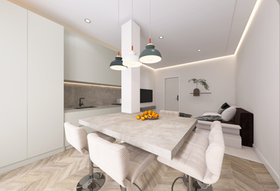 Trilocale con terrazzo a Celle Ligure