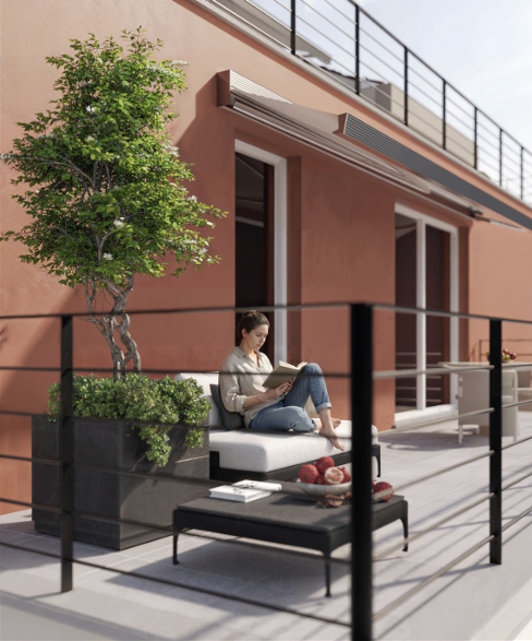 Trilocale con terrazzo a Celle Ligure