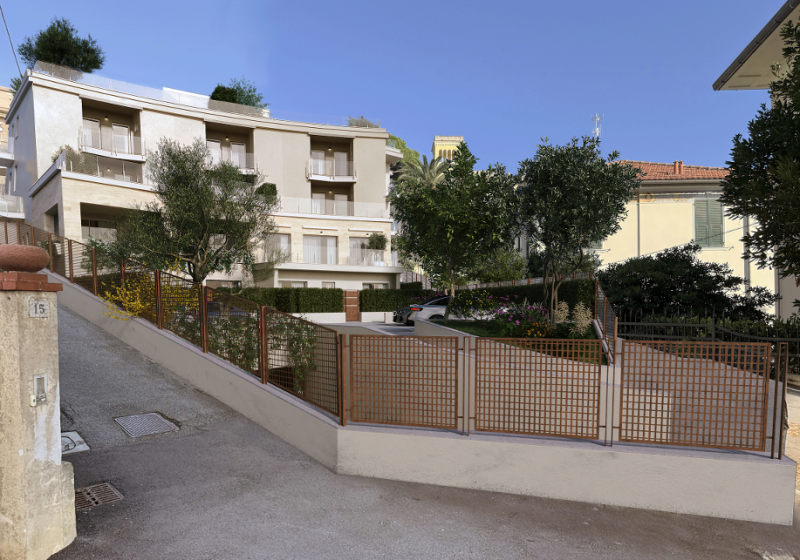 Trilocale con giardino a Celle Ligure
