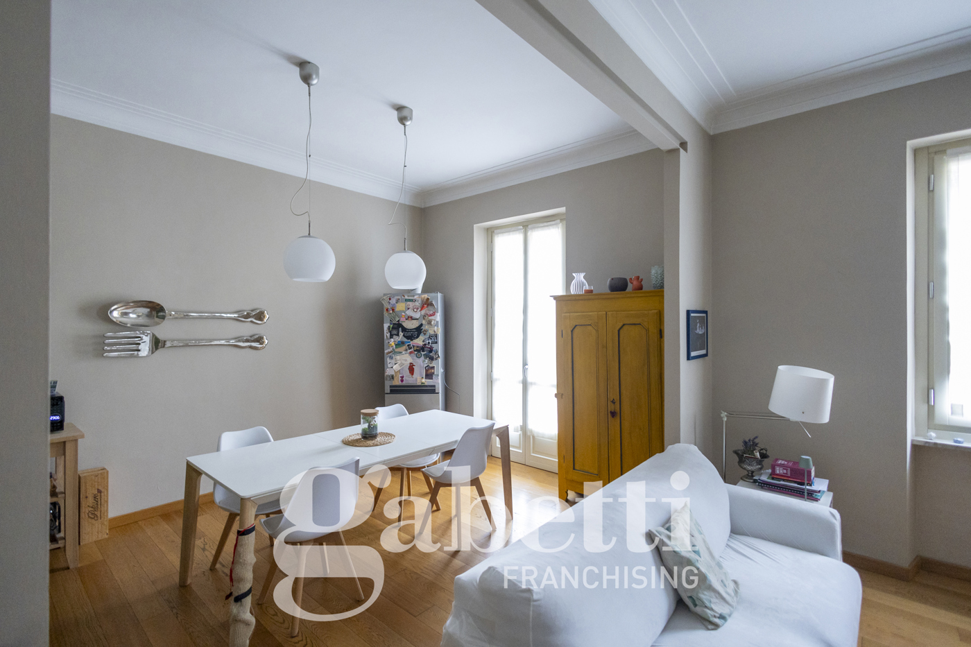 Trilocale ristrutturato a Torino