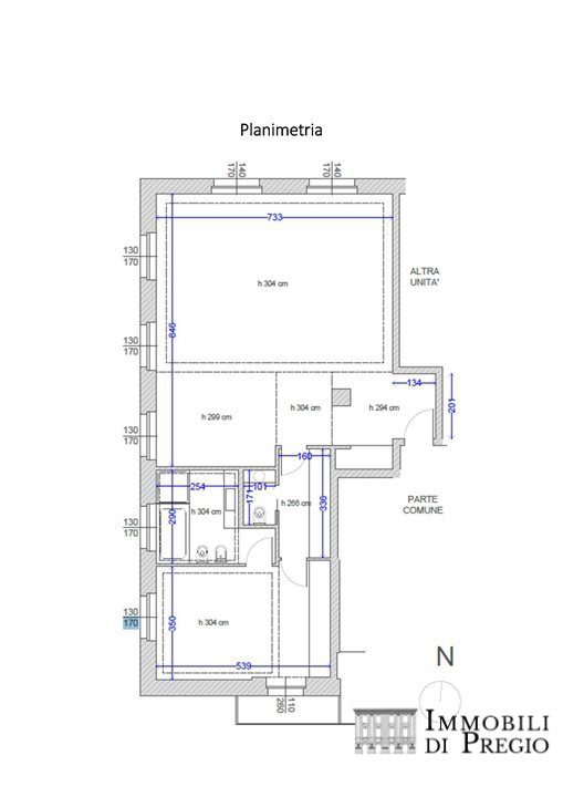 Trilocale in vendita a Milano