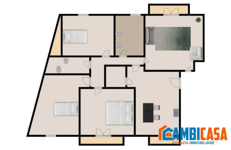 Appartamento in vendita a Monreale