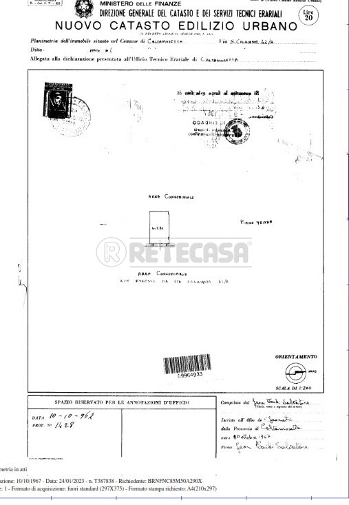 Box/Garage 18mq in vendita in via napoleone colajanni 42, Caltanissetta