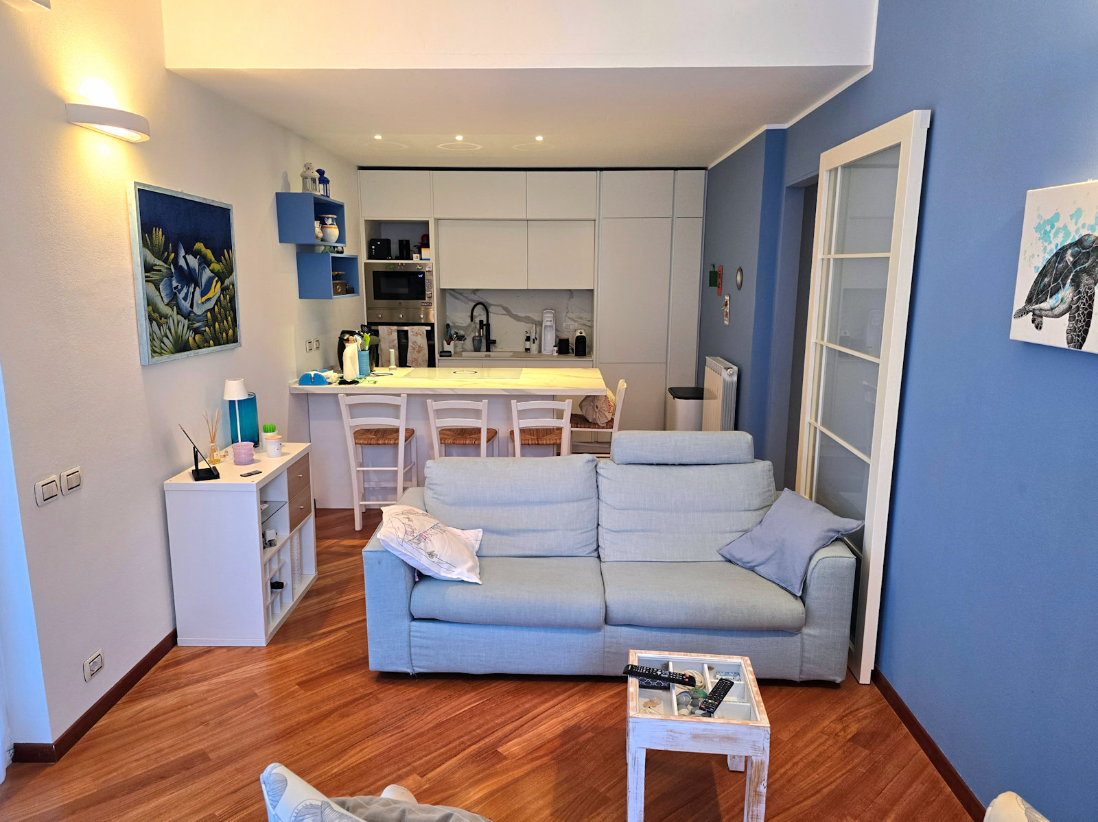 Quadrilocale con giardino in passo dei frassini 8, Rapallo