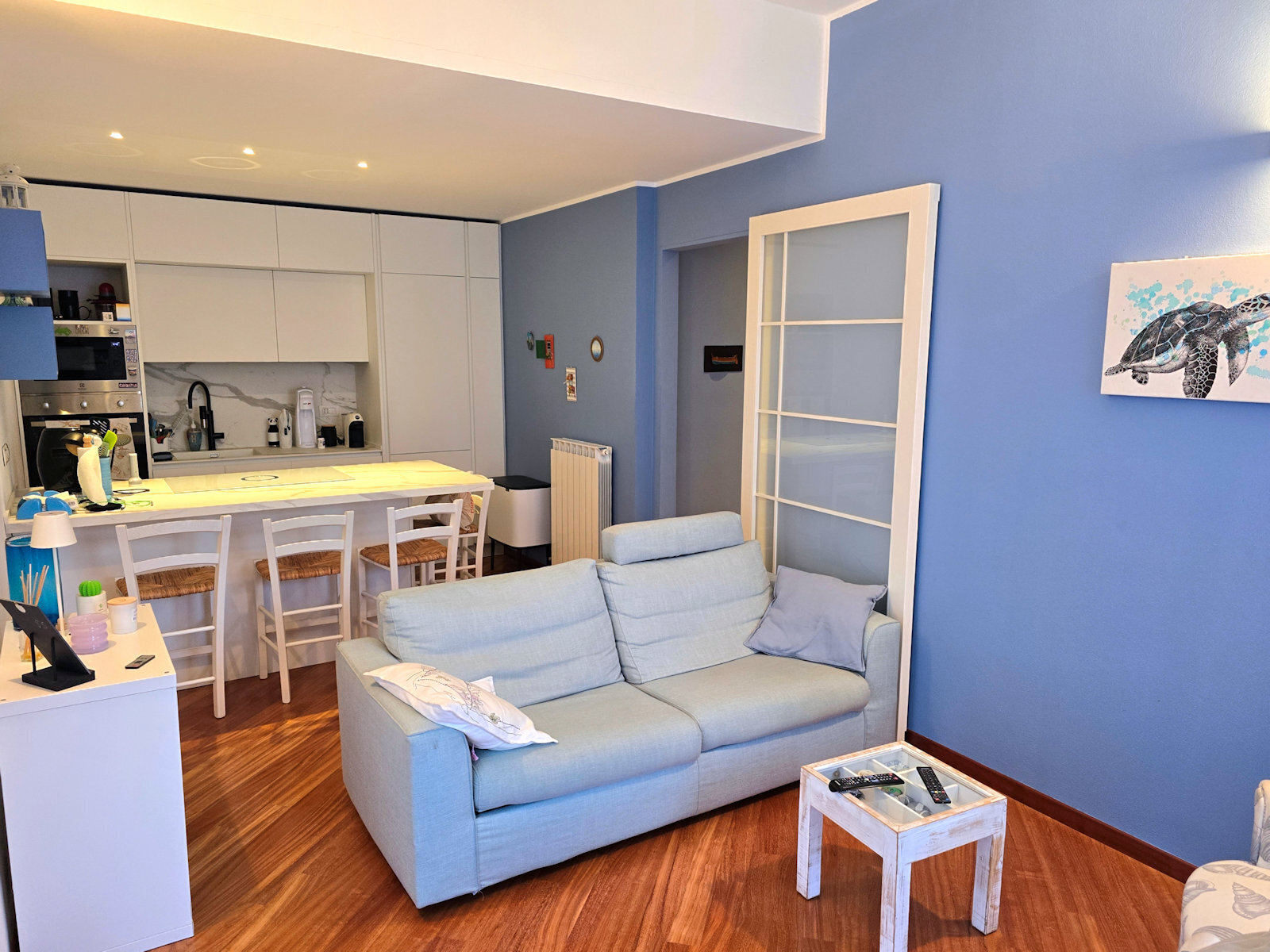 Quadrilocale con giardino in passo dei frassini 8, Rapallo