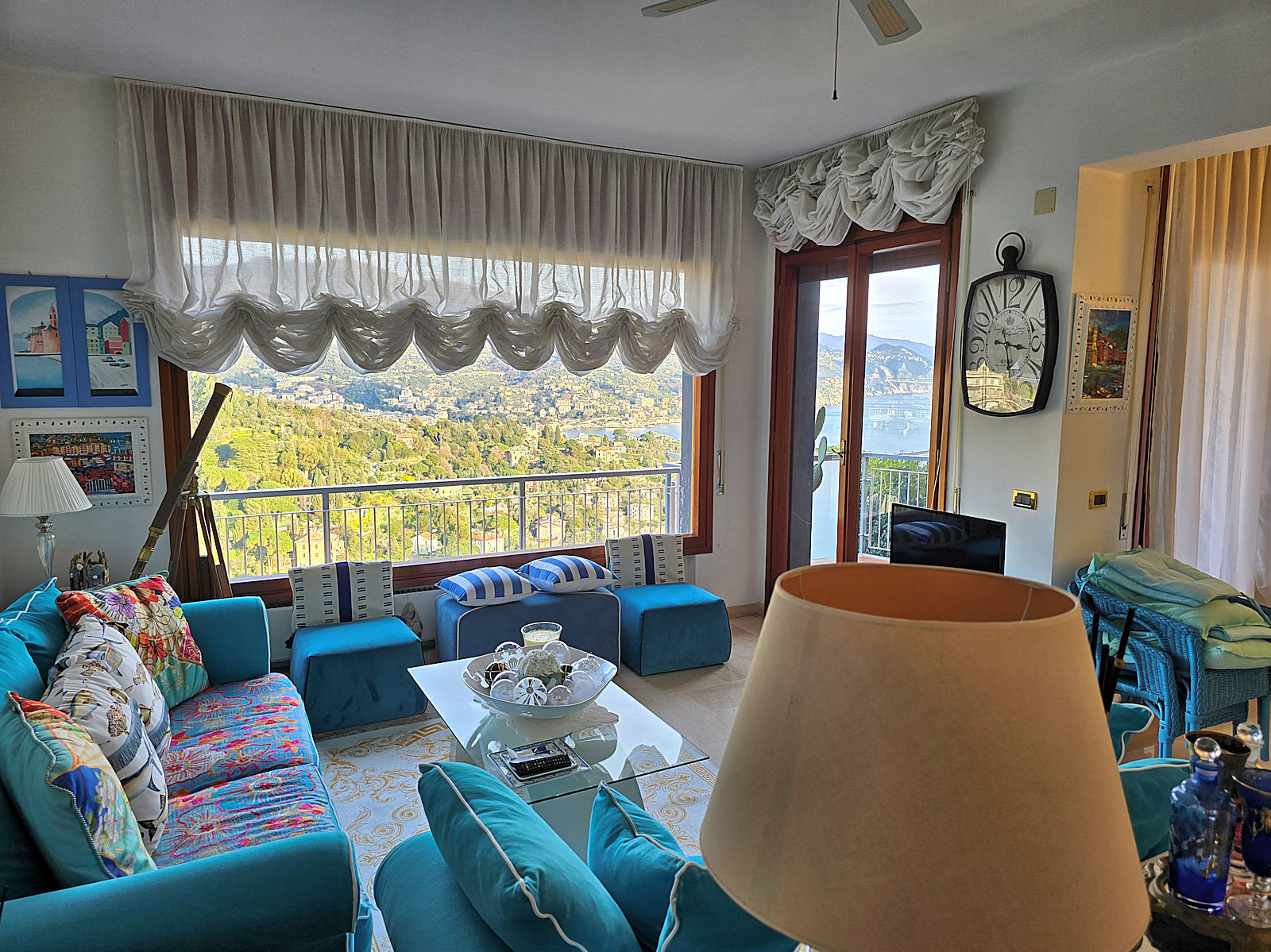 Quadrilocale con giardino in via privata del poggetto 6, Rapallo