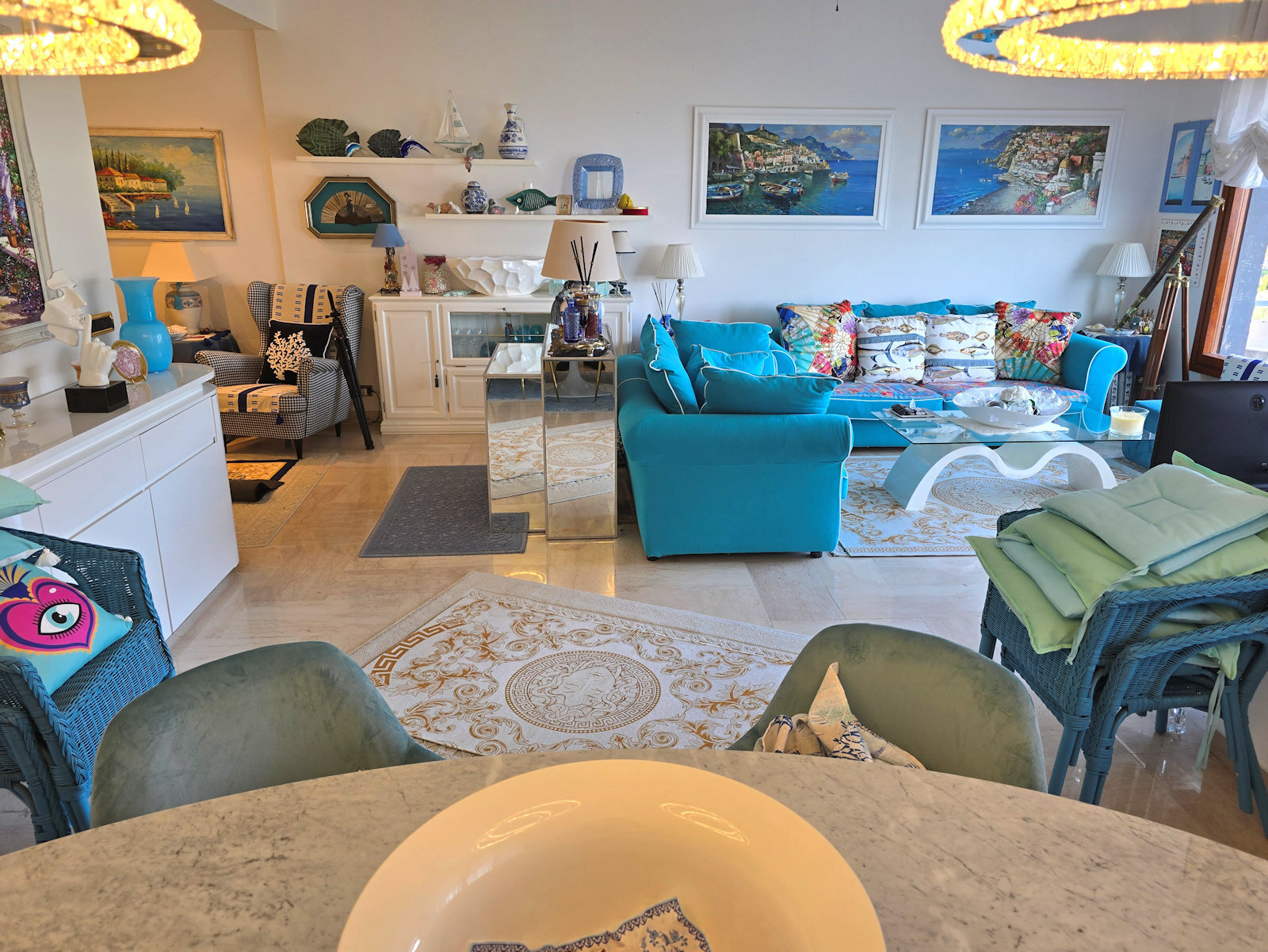 Quadrilocale con giardino in via privata del poggetto 6, Rapallo