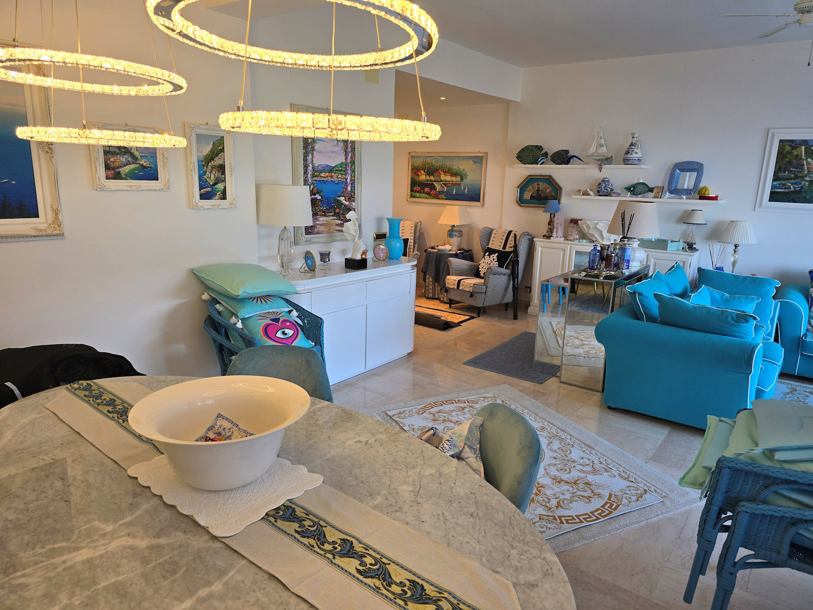 Quadrilocale con giardino in via privata del poggetto 6, Rapallo