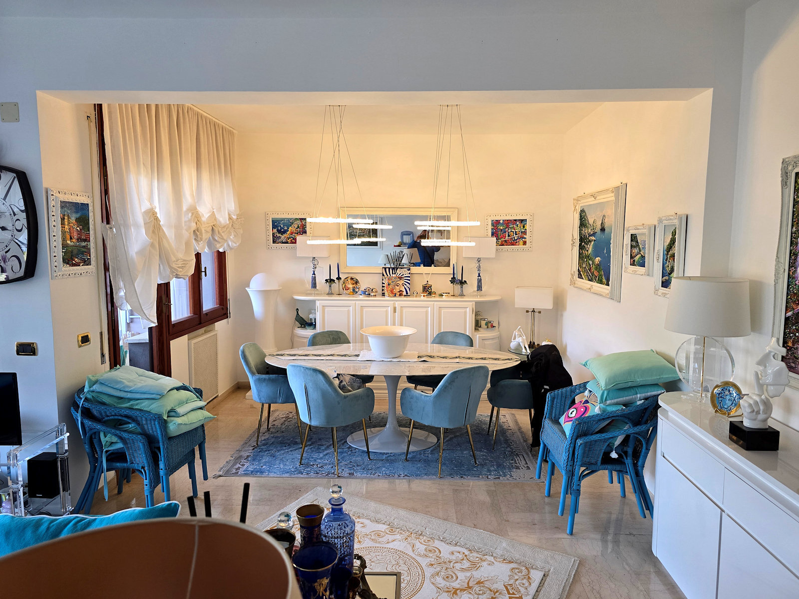 Quadrilocale con giardino in via privata del poggetto 6, Rapallo