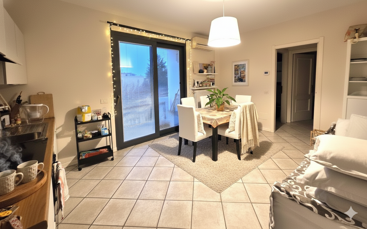 Bilocale con terrazzo in via aldo moro, Brescia