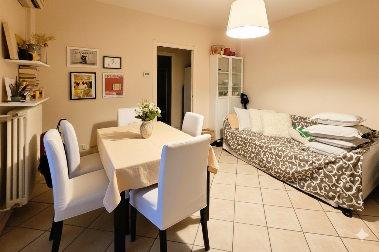 Bilocale con terrazzo in via aldo moro, Brescia