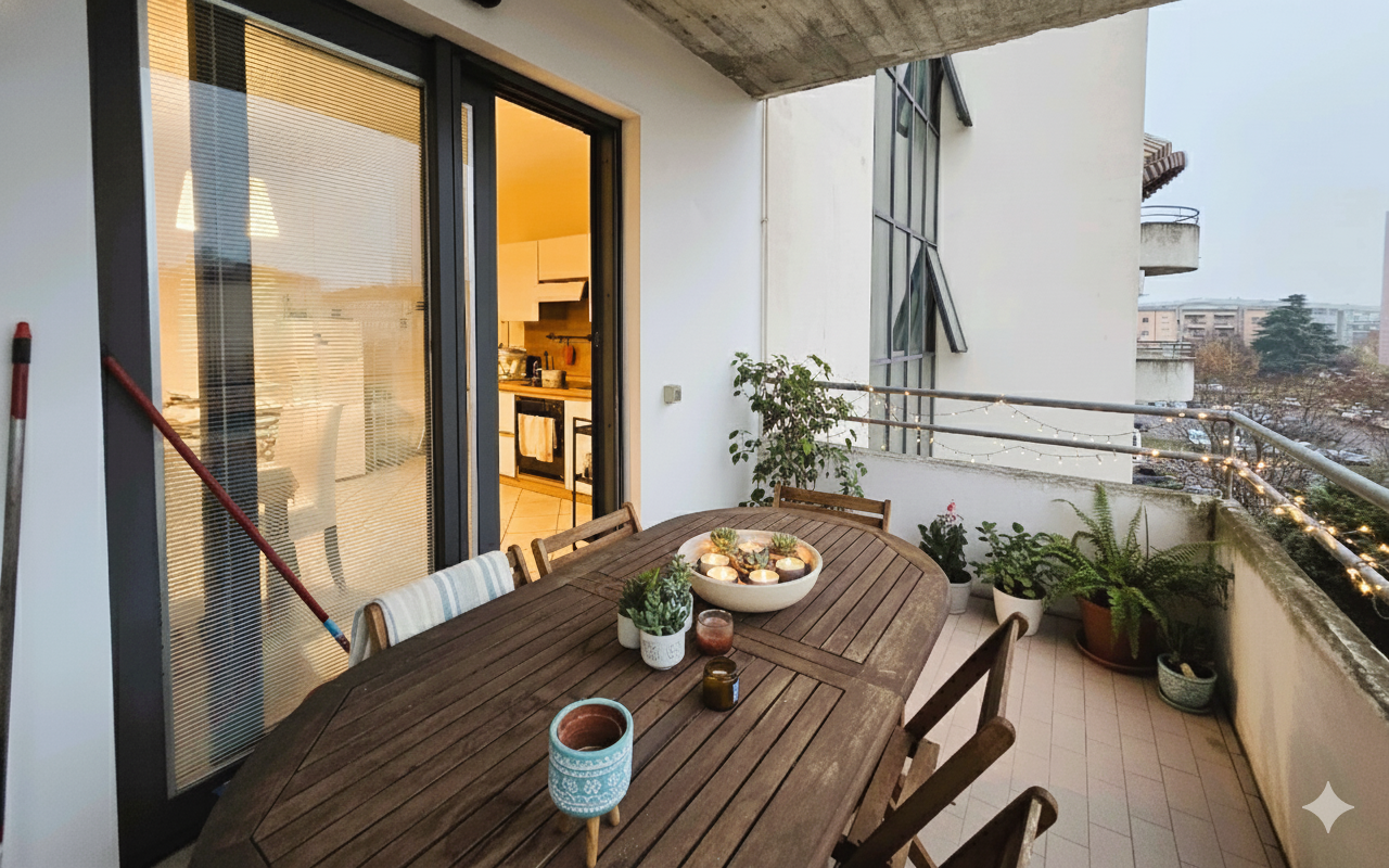 Bilocale con terrazzo in via aldo moro, Brescia